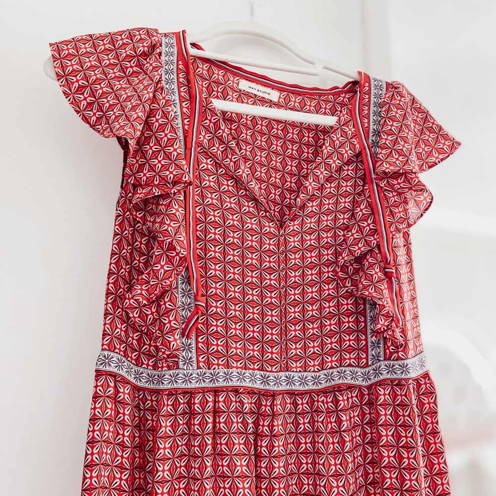 Red, White, & Blue Maxi Dress/Jumper